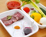 牛肉と夏野菜のトマト煮(電気圧力鍋)作り方2写真
