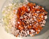 我が家の定番・味噌味の麻婆豆腐作り方1写真