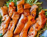 漬込み不要！鶏もも肉の甘辛ガーリック焼き作り方11写真