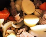 電気圧力鍋で作るトマ牛大豆のスープカレー作り方3写真