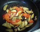 なすとトマトのお手軽パスタ作り方6写真
