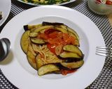 なすとトマトのお手軽パスタ作り方8写真