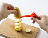 【くるりんカッター】トルネードポテト作り方3写真