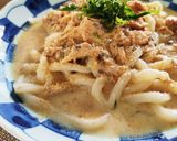 サバ*豆乳*冷汁*納豆うどん作り方4写真