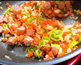 おこげが美味しい^^ピーマンオムライス作り方4写真