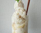 ココナッツミルク豆乳桃フラッペ低糖質作り方7写真