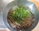 オクラと焼きナスサラダ蕎麦作り方8写真