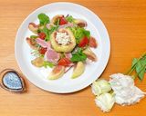 イチジクとパストラミハムのハーブサラダ♡作り方5写真