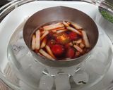 オクラと焼きナスサラダ蕎麦作り方3写真