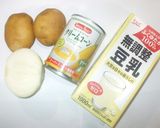 豆乳コーンスープ♪簡単作り方1写真