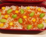 中学生(1年)のお弁当1作り方1写真