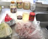キャベツと豚バラ炒め!(^^)!作り方1写真