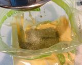 入れるの簡単、カップの抹茶ガトーショコラ作り方10写真