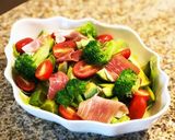 混ぜて簡単♫わさび醤油のごちそうサラダ♡作り方2写真