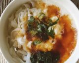 1人分レシピ：こんにゃく麺　長芋のせ作り方2写真