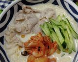 豚肉・キムチ入り100%豆乳素麺作り方4写真