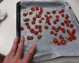 ドライトマトを作ってピッツァに作り方3写真