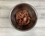 【椎茸粉使用】牛肉と小松菜の韓国風炒め作り方1写真