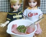 リカちゃん♡鯉の洗いサラダ ᗦ↞◃作り方6写真
