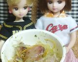 リカちゃん♡鯉の洗いサラダ ᗦ↞◃作り方7写真