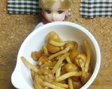 リカちゃん♡ちこりとなめこの赤だし味噌汁作り方3写真