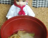 リカちゃん♡ちこりとなめこの赤だし味噌汁作り方11写真