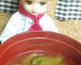 リカちゃん♡ちこりとなめこの赤だし味噌汁作り方15写真