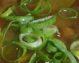リカちゃん♡ちこりとなめこの赤だし味噌汁作り方13写真
