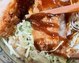 簡単　ソースかつ丼作り方7写真