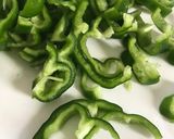 ピーマンのひき肉炒め作り方1写真