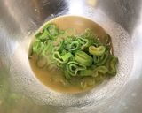 さばの水煮缶と塩昆布の和風冷製パスタ作り方4写真