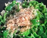 ピーマンのひき肉炒め作り方4写真
