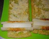 長ネギ☆ちくわ☆油揚げで巻き巻き煮☆作り方3写真