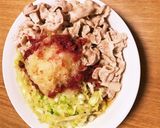 梅おろし冷やしゃぶのタップリきゃべつ添え作り方4写真