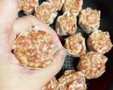 蒸籠不要☆フライパンで簡単焼きシュウマイ作り方3写真