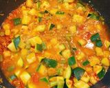 ☆夏野菜たっぷり!キーマカレー温玉のせ☆作り方7写真