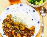 シーフードカレー・シーフードミックス使用作り方7写真