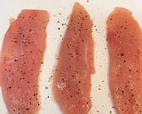 鶏ささみのピカタ作り方1写真