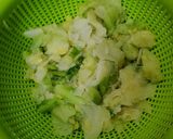 きゃべつときぬごし豆腐の冷製スープ作り方2写真