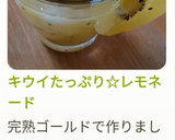 キウイたっぷり☆レモネード作り方12写真