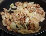 豚肉玉ねぎのケチャップ炒め作り方4写真