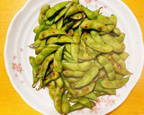 水なし！旨味凝縮！ 濃厚 焼き枝豆作り方7写真