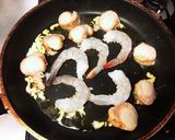 シーアスパラガスとシーフードのパスタ作り方7写真