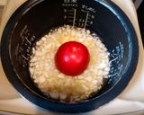 トマト丸ごと炊き込みご飯作り方2写真