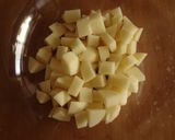 コロコロじゃが芋のケチャポン炒め作り方1写真