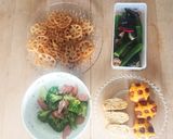 お弁当★納豆タレでオクラとなす揚げ浸し★作り方4写真
