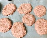 懐かしいハンバーグ&チキンライス作り方1写真
