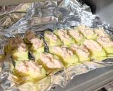 ズッキーニのツナマヨトースター焼き作り方3写真