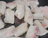 豚肉と筍（はちく）の生姜焼き作り方2写真