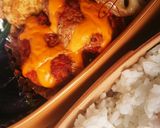 お弁当★子ども大好き♪チーズハンバーグ作り方3写真